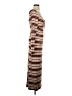 Assorted Brands Stripes Brown Casual Dress Size S (estimated) - photo 4