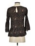 Madewell Brown Long Sleeve Blouse Size XXS - photo 2