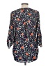 Daniel Rainn 100% Polyester Floral Purple 3/4 Sleeve Blouse Size M - photo 2