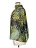IMAN 100% Polyester Green 3/4 Sleeve Blouse Size XL - photo 5