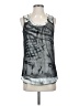 Simply Vera Vera Wang 100% Polyester Silver Sleeveless Blouse Size XS - photo 1