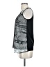 Simply Vera Vera Wang 100% Polyester Silver Sleeveless Blouse Size XS - photo 5