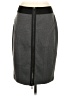 BCBGMAXAZRIA Solid Gray Casual Skirt Size S - photo 2