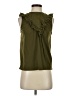 J.Crew 100% Cotton Green Sleeveless Blouse Size S - photo 1
