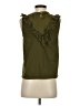 J.Crew 100% Cotton Green Sleeveless Blouse Size S - photo 2