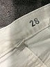 Unbranded Solid Ivory Denim Shorts Size 28 waist - photo 4