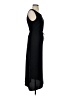 Casual Corner 100% Polyester Solid Black Casual Dress Size 4 - photo 4