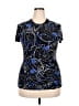Norma Kamali Blue Active T-Shirt Size XXL - photo 1
