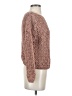 Jessica Simpson 100% Polyester Tweed Brown Pullover Sweater Size XS - photo 4
