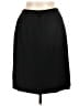 Casual Corner 100% Wool Solid Black Wool Skirt Size 12 - photo 2