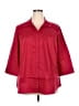 Riders by Lee Red 3/4 Sleeve Button-Down Shirt Size 2X - photo 1