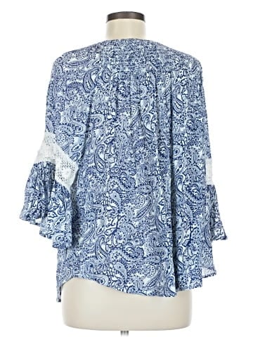 Studio West 3/4 Sleeve Blouse (view 2)