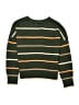 Lands' End Stripes Green Pullover Sweater Size 10 - 12 - photo 2