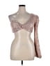 FAERIESTY 100% Polyester Silver Long Sleeve Blouse Size XL - photo 1