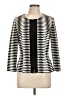 Frank Lyman Design Stripes Ivory Blazer Size 10 - photo 1