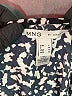 MNG by Mango Print Black Casual Dress Size 8 - photo 7