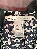 MNG by Mango Print Black Casual Dress Size 8 - photo 9