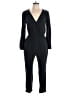 Sanctuary 100% Rayon Solid Black Jumpsuit Size L - photo 1