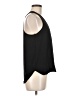 Lily White Black Sleeveless Blouse Size M - photo 4