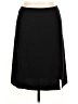 George Solid Black Casual Skirt Size 14 - photo 1