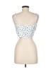 Shein Blue Ivory Sleeveless Blouse Size 8 - 10 - photo 2