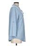 Unbranded Blue 3/4 Sleeve Top Size L - photo 4