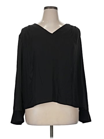 Worthington Long Sleeve Blouse (view 1)