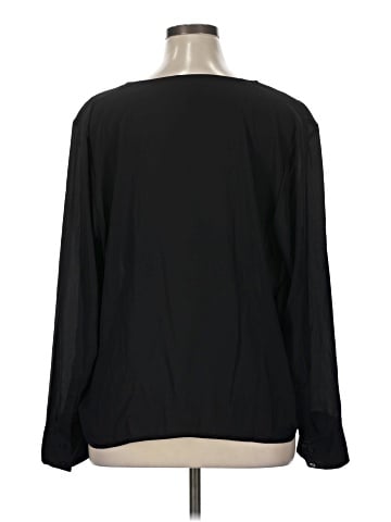 Worthington Long Sleeve Blouse (view 2)
