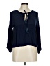 Assorted Brands Blue Long Sleeve Blouse Size L - photo 1