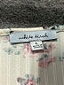 White Birch Floral Ivory Short Sleeve Blouse Size L - photo 7