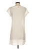 Esley 100% Rayon Ivory Short Sleeve Top Size S - photo 2