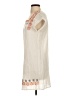 Esley 100% Rayon Ivory Short Sleeve Top Size S - photo 5