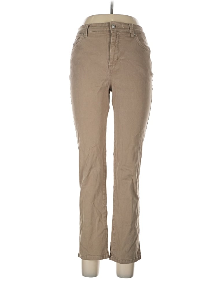 Pre-owned Gloria Vanderbilt Jeans In Tan
