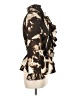 Per Se By Carlisle 100% Polyester Print Gold Brown Blazer Size 8 - photo 4