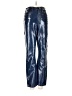 Good American 100% Polyurethane Metallic Blue Casual Pants Size 00 - photo 1