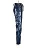 Good American 100% Polyurethane Metallic Blue Casual Pants Size 00 - photo 4
