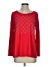 Vocal Red Long Sleeve Top Size S - photo 1