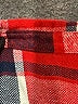 Unbranded 100% Polyester Plaid Red Sleeveless Blouse Size 2X - photo 7