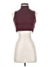 Zara Burgundy Sleeveless Top Size S - photo 1