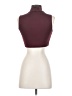 Zara Burgundy Sleeveless Top Size S - photo 2