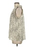 Converse One Star 100% Polyester Ivory Sleeveless Blouse Size M - photo 5
