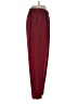 Maggie Sweet 100% Polyester Solid Burgundy Casual Pants Size L - photo 4