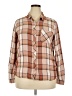 Universal Thread Plaid Tan Long Sleeve Button-Down Shirt Size XXL - photo 1