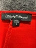 Slinky Brand Red Sleeveless Blouse Size L - photo 7