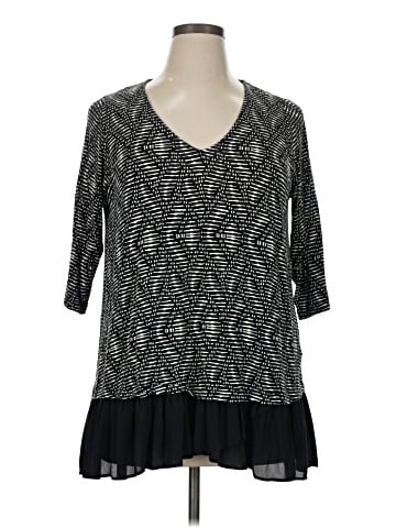Karen Kane 3/4 Sleeve Top (view 1)