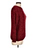Victoria Tweed Burgundy Pullover Sweater Size Lg - XL - photo 4