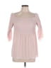 Babaton Pink 3/4 Sleeve Blouse Size S - photo 1