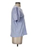 Design History Blue Short Sleeve Top Size 5 - photo 4