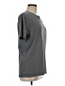 Gap 100% Cotton Solid Gray Active T-Shirt Size M - photo 4