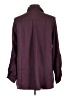 White Stag 100% Polyester Burgundy Long Sleeve Blouse Size L - photo 2